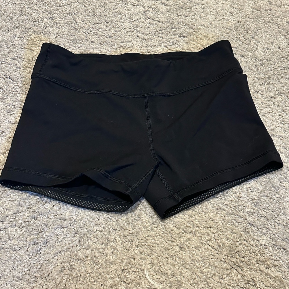 Ivivva Black Dance Shorts with Comfortable Waistband